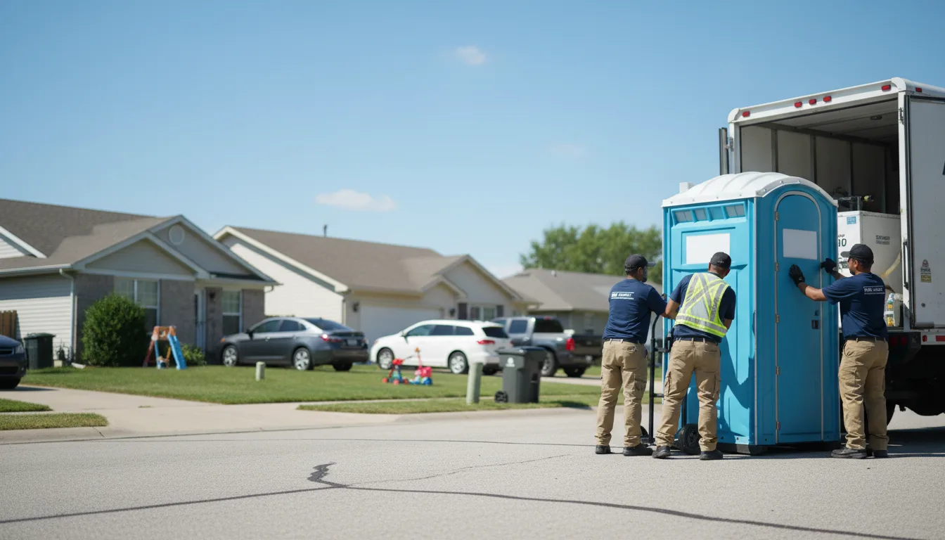 Standard Porta Potty Rentals in Springfield, AR near me